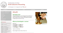 Desktop Screenshot of katolskagotland.se